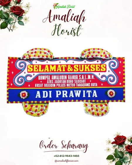 Papan Bunga Ucapan Selamat Kalikalong